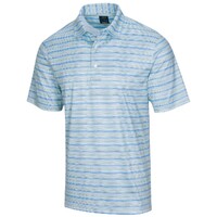 Greg Norman Mens ML75 Baltra Polo Shirt Golf - White