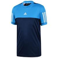 Adidas  Response Childrens T-Shirt Top Blue Tennis Climacool Tee Training Sports