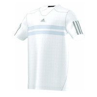 Adidas Boys Andy Murray Climate White/Grey T-Shirt Tennis Tee Training Sports