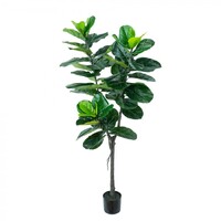 150cm Potted Faux Fiddle Leaf Fig Tree Artificial Plant Flower Green Fake