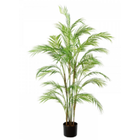 130cm Golden Cane Palm Tree Artificial Flower Plant Fake Home Office Decor