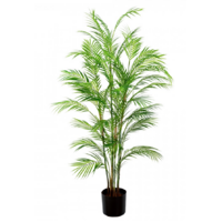 160cm Golden Cane Palm Tree Artificial Flower Plant Fake Home Office Decor