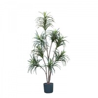 150cm Potted Faux Dracaena Tree Artificial Plant Green Flower