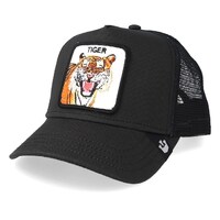 Goorin Brothers Baseball Cap Trucker Snapback Hat Adjustable Animal Series - Leader (Black)