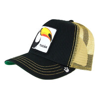 Goorin Brothers Baseball Cap Trucker Snapback Hat Adjustable Animal Series - Tucan (Black)