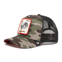 Goorin Brothers Baseball Trucker Cap Hat Snapback Adjustable Animal Series - Rooster