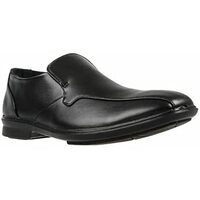 Grosby OSCAR Mens Black Shoes Formal Dress Work Slip On Synthetic Leather