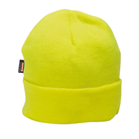 PORTWEST InsulaTex Hi Vis Beanie Fleece Thermal Insulated Workwear Hat - Yellow