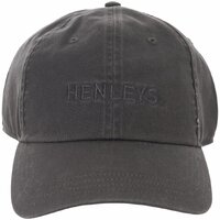 Henleys Formation Baseball Cap Hat - Coal (One Size)