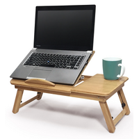 Portable Foldable Deluxe Bamboo Laptop PC Table Bed Tray Read Workstation Dinner