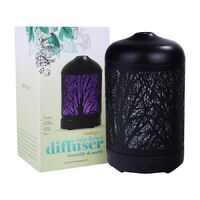 LED Light Ultrasonic Rain Forest Aroma Electric Diffuser Humidifier