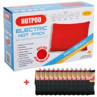 Hotpod Electric Hot Pack w/ 12 Pairs Thermal Socks Relief  - Winter Gift