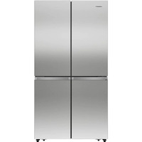 Hisense 609 Litre PureFlat French Door Fridge Refrigerator - Stainless Steel - HRCD610TS