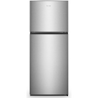 Hisense 424 Litre Top Mount Fridge Refrigerator - Stainless Steel - HRTF424S
