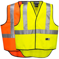 HUSKI Hi Vis Vest 3M Tape Safety Workwear High Visibility Mesh Patrol