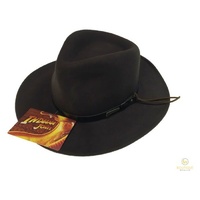INDIANA JONES Cowboy Hat 100% Wool Felt Quality Felt IJ003 Authentic