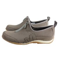 Merrell Barrado Saybrook Zip Leather Womens Comfortable Casual Shoes - Falcon