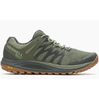 Merrell Mens Nova 2 Gore-Tex Trail Running Shoes Vibram Sole Waterproof - Lichen Green