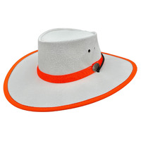 JACARU Hi Vis Safety Explorer Work Wear Sun Hat UV Protection Water Resistant