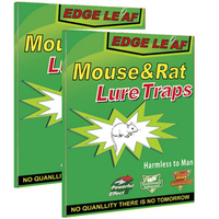 2x Rat Mice Mouse Rodent Bug Cockroach Snare Lure Traps Catcher Sticky Pad