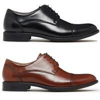 JULIUS MARLOW EXPAND Leather Dress Work Casual Formal Business Shoes Lace Up
