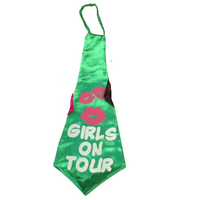 Jumbo Hen's Night Neck Tie Fun Party Costume Dress Up Girls Night - Green