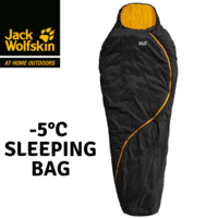 Jack Wolfskin SmooZip -5°C Sleeping Bag Camping Hiking Outdoor Thermal Envelope