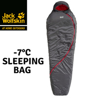 Jack Wolfskin SmooZip -7°C Sleeping Bag Camping Hiking Outdoor Thermal Envelope
