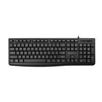 Office Lite 2 Classic Wired Keyboard Quiet w/ Low Profile Hot Keys