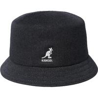 Kangol Tropic Bin Bucket Hat Summer Camping Fishing Beach Cap  - Black - XL