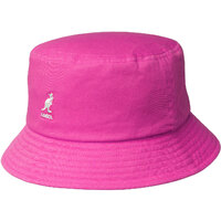 Kangol Washed Bucket Hat Sun Fishing Camping Summer Beach - Electric Pink