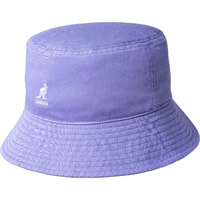 Kangol Washed Bucket Hat Summer Sun Protection Camping Cap - Iced Lilac - XL