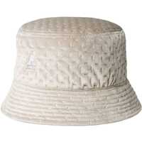 Kangol Mens Dash Quilted Bin Bucket Hat Cozy High Fashion - Stone