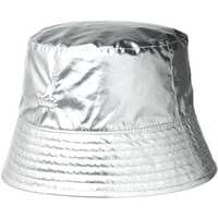 Kangol Mens Rave Reversible Sport Bucket Hat High Gloss Fashion Cap - Silver