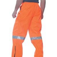 Huski Men's Tarmac Hi Vis Trousers Pants High Visibility Safety Pants - Orange