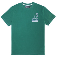 Tennis Tee Mens Top T-Shirt Short Sleeves Activewear Shirt - Dark Green