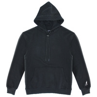 Kangol Embroidered Classic Pullover Hoodie Jumper - Black