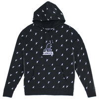 Aop Hood Sweater Hoodie Sweatshirt Top Pullover - Black Combo - Size S