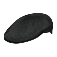 KANGOL Tropic 504 Ivy Cap Mens Flat Driving Summer Hat Classic - Black 