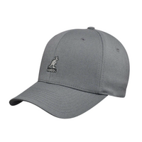 KANGOL Wool Flexfit Baseball Cap Hat 8650BC - Dark Flannel 