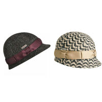 KANGOL Lovat Tweed Cloche Hat Premium Quality Warm Winter Fashion Cap K1426FA