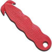 Klever Kutter Safety Cutter Utility Knife Patented Recessed Blade - Red - Made in USA
