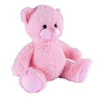Plush 30cm LED Light Teddy Bear Glowing Soft Stuffed Toy Kids/Children 3y+ Pink
