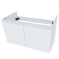 Kwiksemble DIY 750mm Wall Mounted & Hung Bathroom Vanity Cabinet - White