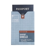 Lewis N. Clark RFID Passport Sleeve Shield ID Blocking Protector Holder 