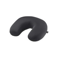 Lewis N. Clark Microbead Air Travel Neck Pillow Neck Support Flight - Charcoal