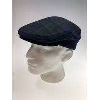 LINNEY Stratford Tartan English Style Hat Cap Premium One Size Quality