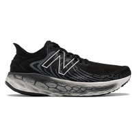 New Balance Mens Fresh Foam Sneakers Athletic Running Shoes Runners-Black/White