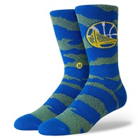 NBA Men's Stance Golden State Warriors Casual Basketball Socks Official - Melange