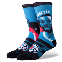 Stance Mens NBA Kawhi Leonard Clip Basketball Socks Sports - Blue 